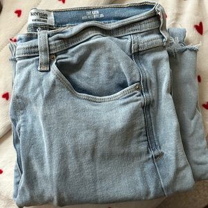 light wash wide leg jeans from tj maxx
